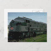 VS, New York Central EMD E8 passagiersdiesel Briefkaart (Voorkant / Achterkant)