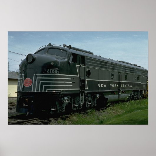VS, New York Central EMD E8 passagiersdiesel Poster (Voorkant)