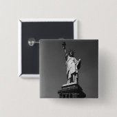 VS New York City Statue of Liberty Vierkante Button 5,1 Cm (Voorkant /achterkant)