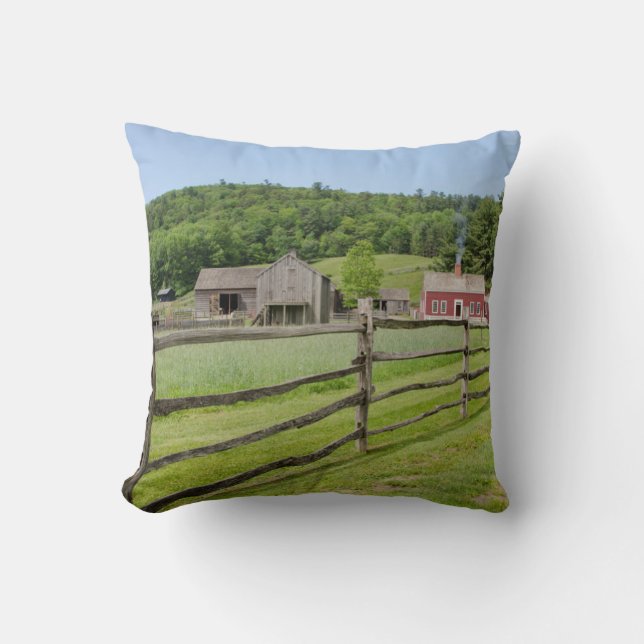 VS, New York, Cooperstown, Farmers' Museum Kussen (Voorkant)