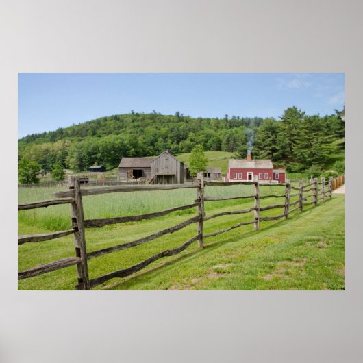 VS, New York, Cooperstown, Farmers' Museum Poster (Voorkant)