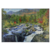 VS, New York. Een waterval in de Adirondack Snijplank (Voorkant)