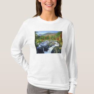 VS, New York. Een waterval in de Adirondack T-shirt