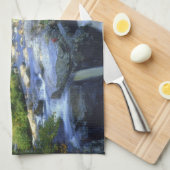 VS, New York. Een waterval in de Adirondack Theedoek (Quarter Fold)