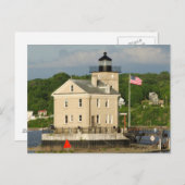 VS, New York, Kingston, Hudson River. Rondout Briefkaart (Voorkant / Achterkant)