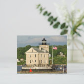 VS, New York, Kingston, Hudson River. Rondout Briefkaart (Staand voorkant)