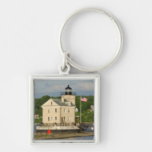 VS, New York, Kingston, Hudsonrivier. Rondout Sleutelhanger
