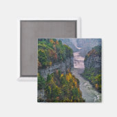 VS, New York, Letchworth State Park. Rivier en Magneet (Voorkant / Achterkant)
