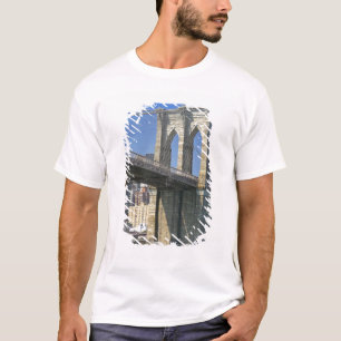 VS, New York, New York City. Brooklyn Bridge T-shirt