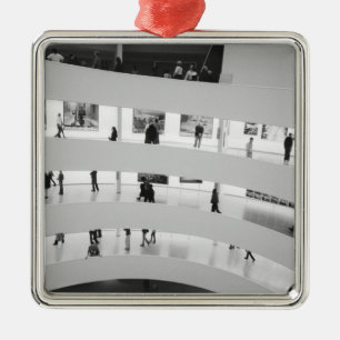 VS, New York, New York City: De Guggenheim 5 Metalen Ornament