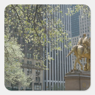 VS, New York, New York City, Manhattan: 16 Vierkante Sticker