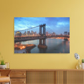 VS, New York, New York City, Manhattan: 18 Canvas Afdruk (Insitu (Woonkamer))