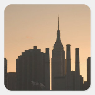 VS, New York, New York City, Manhattan: 23 Vierkante Sticker