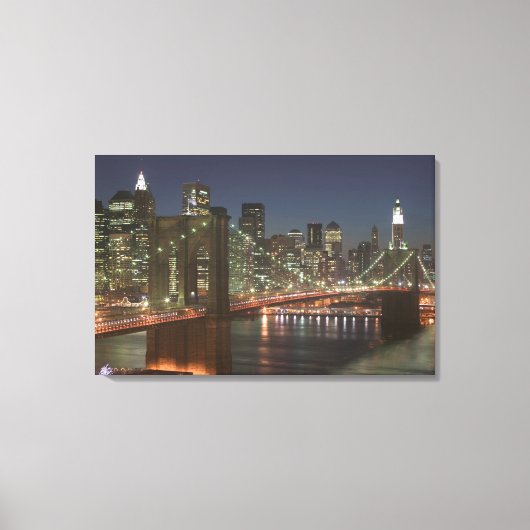 VS, New York, New York City, Manhattan: 2 Canvas Afdruk (Voorkant)