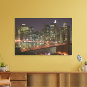 VS, New York, New York City, Manhattan: 3 Canvas Afdruk (Insitu (Woonkamer))