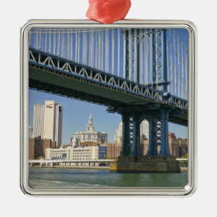 VS, New York, New York City. Manhattan Bridge Metalen Ornament