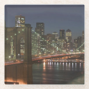 VS, New York, New York City, Manhattan Glazen Onderzetter