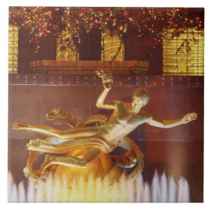 VS, New York, New York City, standbeeld van Tegeltje