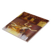 VS, New York, New York City, standbeeld van Tegeltje (Zijkant)