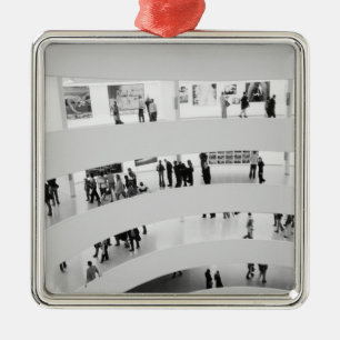 VS, New York, New York City: The Guggenheim 2 Metalen Ornament