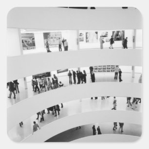 VS, New York, New York City: The Guggenheim 2 Vierkante Sticker