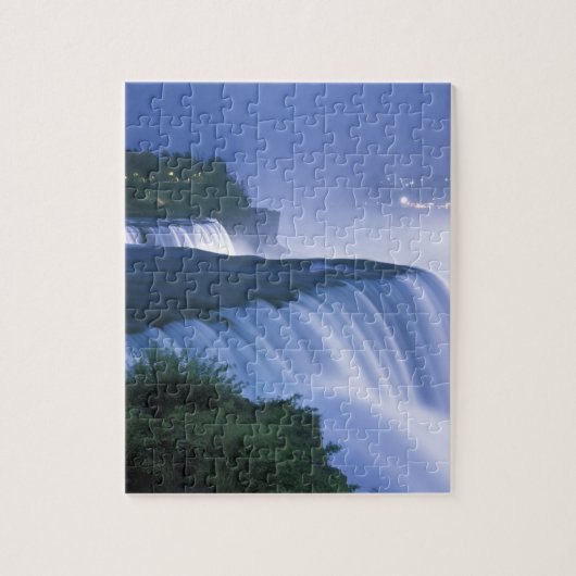 VS, New York, Niagara Falls. Amerikaanse waterval Legpuzzel (Verticaal)