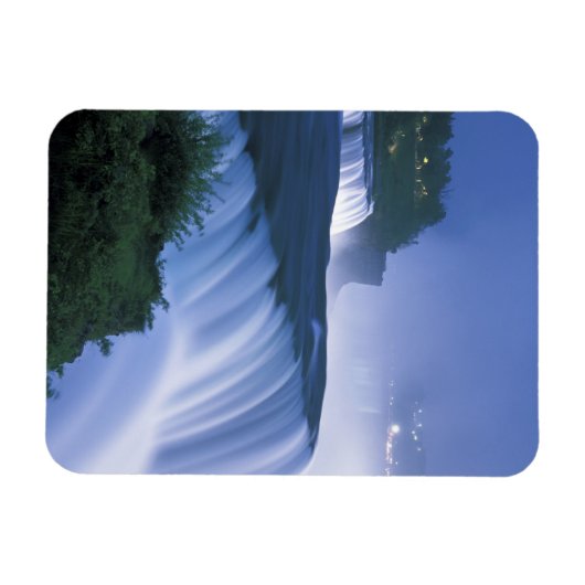 VS, New York, Niagara Herfsten. Amerikaanse Herfst Magneet (Horizontaal)