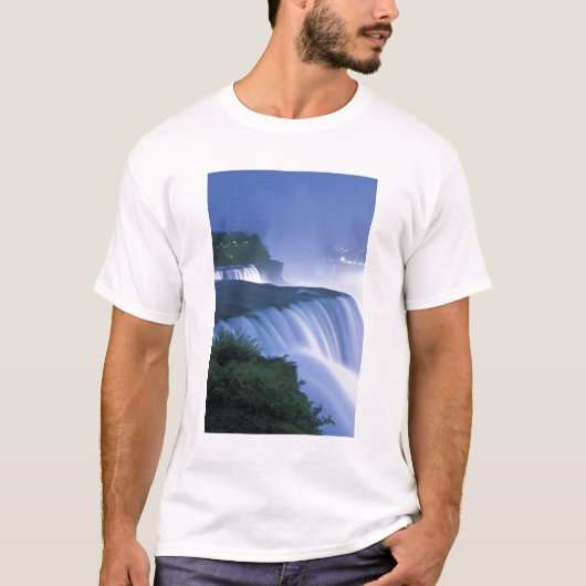 VS, New York, Niagara Herfsten. Amerikaanse Herfst T-shirt (Voorkant)