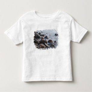 VS, New York, Oost Hampton. Surf van de Oceaan Kinder Shirts