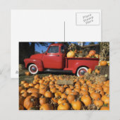 VS, New York, Peconic, pompoenboerderij met bestel Briefkaart (Voorkant / Achterkant)