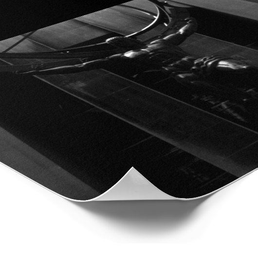  VS New York rockefeller Atlas beeld Poster (Hoek)