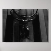  VS New York rockefeller Atlas beeld Poster (Voorkant)