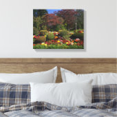 VS, New York, Saugerties, Seamon Park. Herfst Canvas Afdruk (Insitu (Slaapkamer))