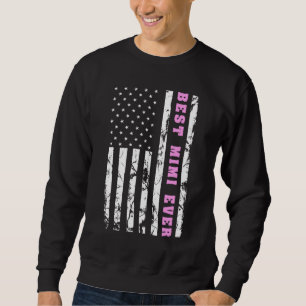 VS noodlijdende Amerikaanse vlag Mimi Beste cadeau Trui
