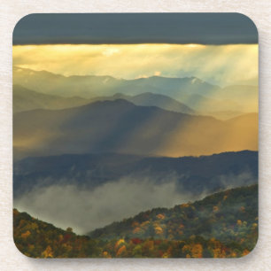 VS, North Carolina, Great Smoky Mountains. Bier Onderzetter