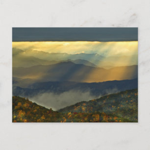 VS, North Carolina, Great Smoky Mountains. Briefkaart