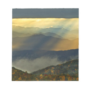 VS, North Carolina, Great Smoky Mountains. Notitieblok