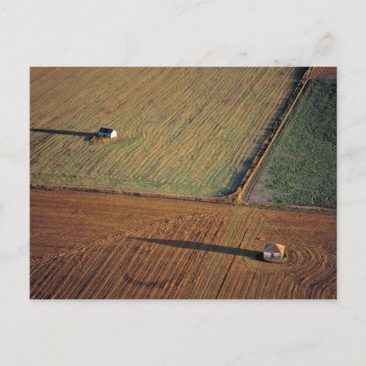 VS, North Dakota, Washburn. Late lichtwervels Briefkaart (Voorkant)