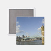 VS, Ohio, Cincinnati: Roebling Suspension 2 Magneet (Voorkant / Achterkant)