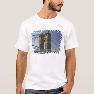 VS, Ohio, Cincinnati: Roebling Suspension 3 T-shirt