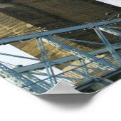 VS, Ohio, Cincinnati: Roebling Suspension Poster (Hoek)