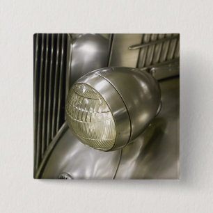 VS, Ohio, Cleveland: Western Reserve Historical 2 Vierkante Button 5,1 Cm