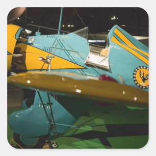 VS, Ohio, Dayton: US Air Force Museum en 2 Vierkante Sticker