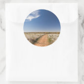 VS, Oklahoma, Black Kettle National Grasslands Ronde Sticker (Tas)