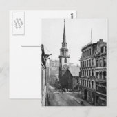  VS, Old South Meeting House, Boston Briefkaart (Voorkant / Achterkant)