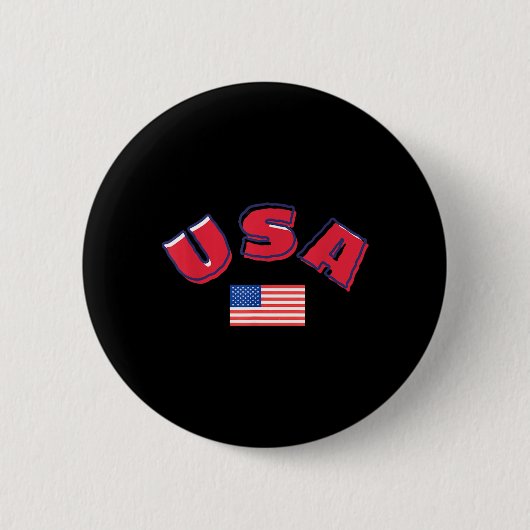 VS Onafhankelijkheidsdag viering Ronde Button 5,7 Cm (Voorkant)