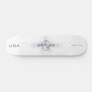 VS Opgericht 1776 Persoonlijk Skateboard