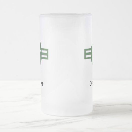 VS Optimisme Groen Matglas Bierpul (Center)