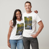 VS, Oregon, Ashland, Lithia Park. Herfst T-shirt (Unisex)