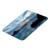 VS, Oregon, Bandon Beach. Seagull op rots Magneet (Linkerzijde)